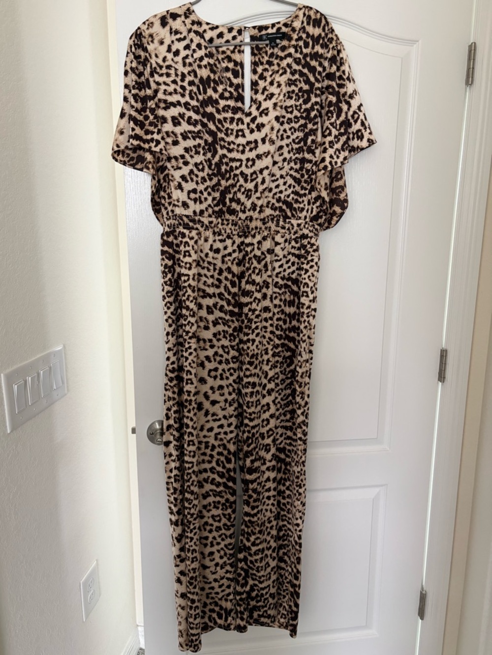I.N.C. Leopard Jumpsuit size XL